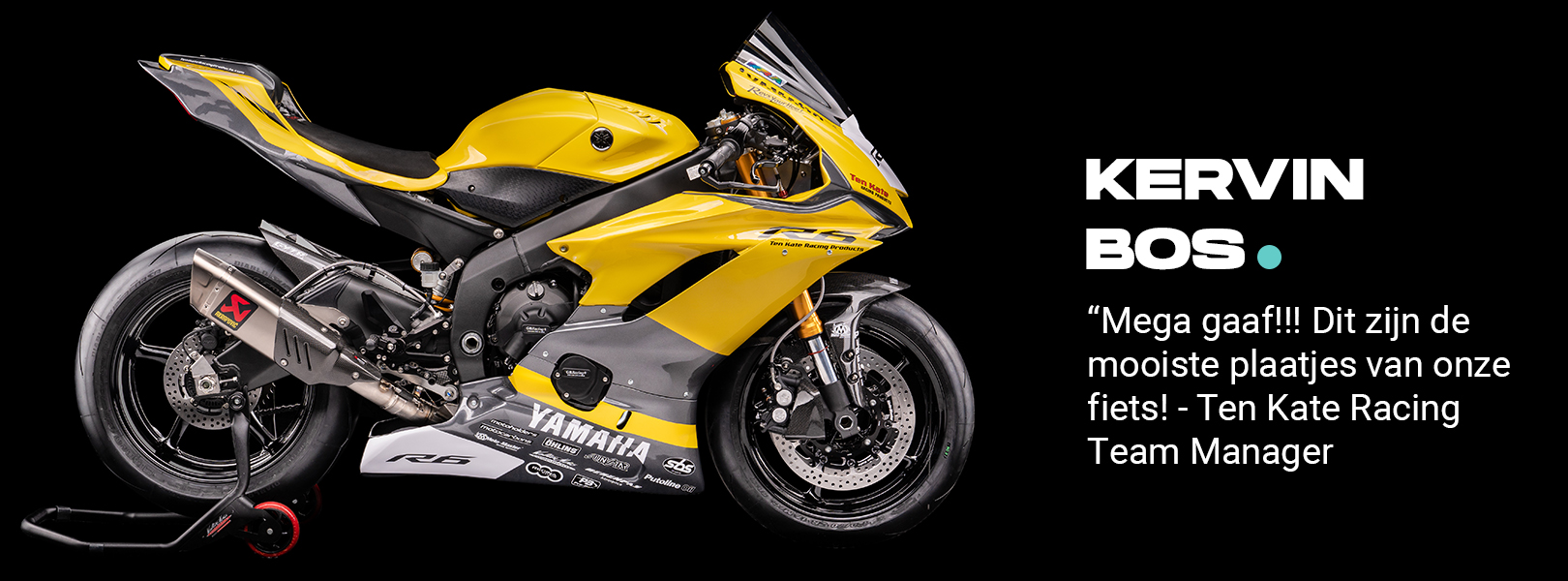 Yellow motorcycle Yamaha R6