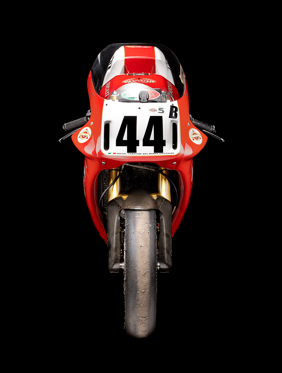 Motor foto Red motorcycle 44 ducati